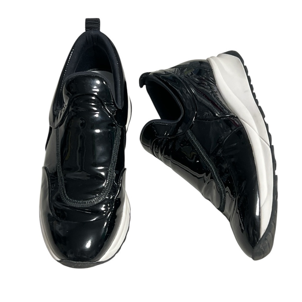 MAISON MARGIELA Slip On Patent Leather Sneaker